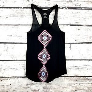 EMPYRE - AZTEC diamond graphic design tank - Small